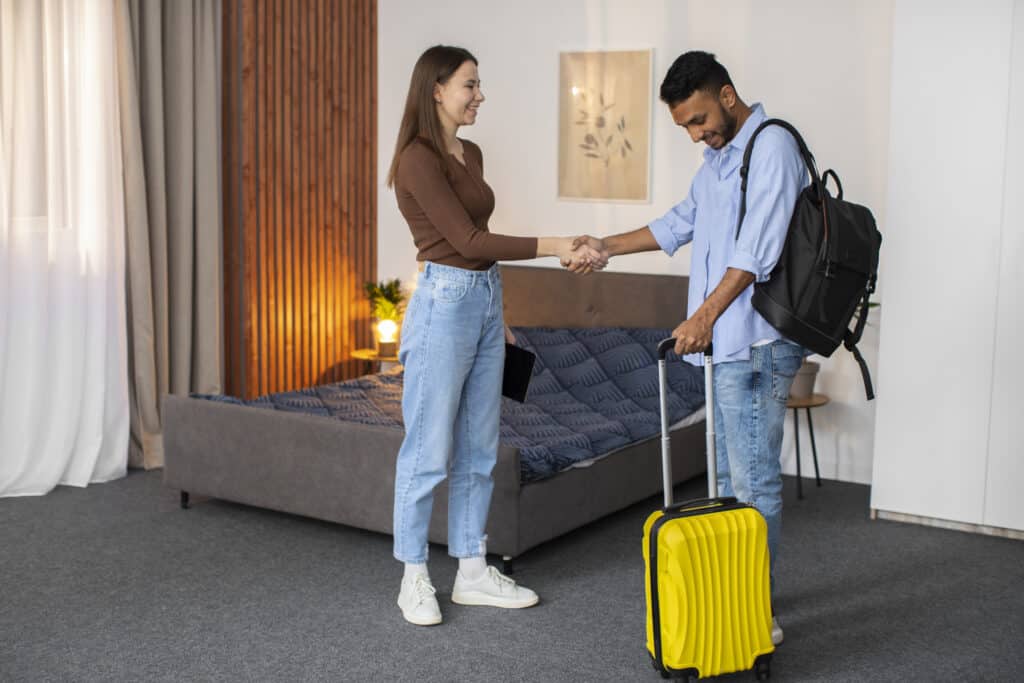 “late night check in luggage”