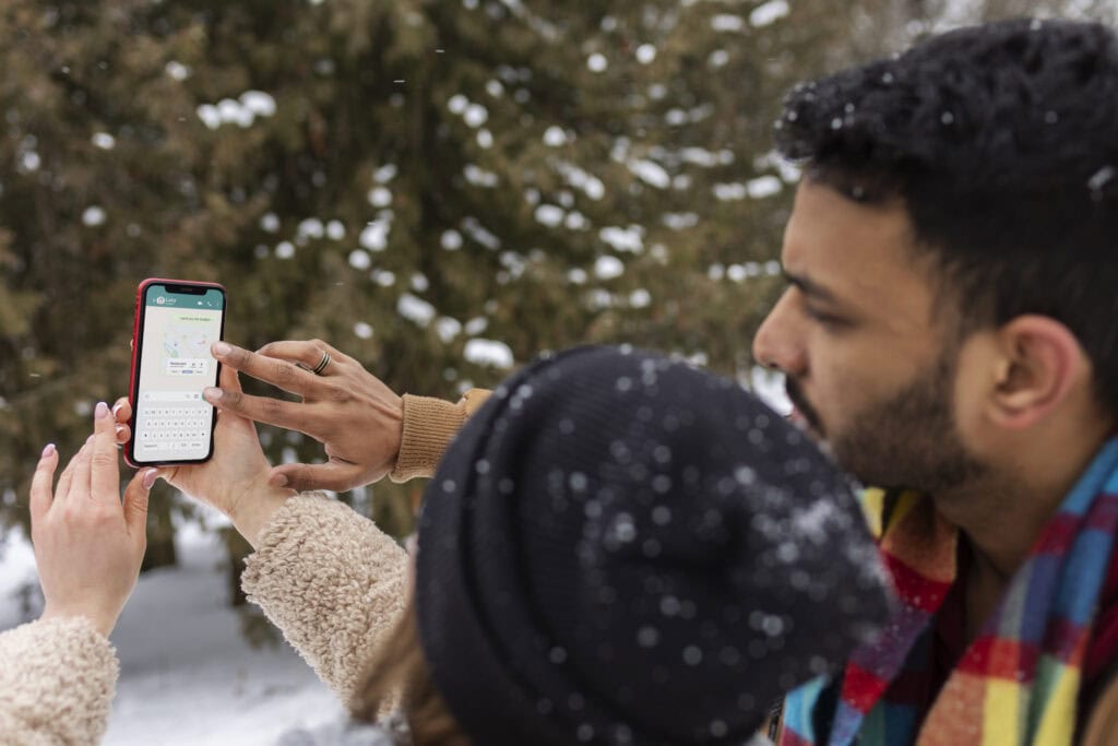 weather alert phone notification winter