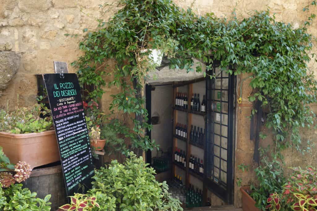 tourist restaurant menu board