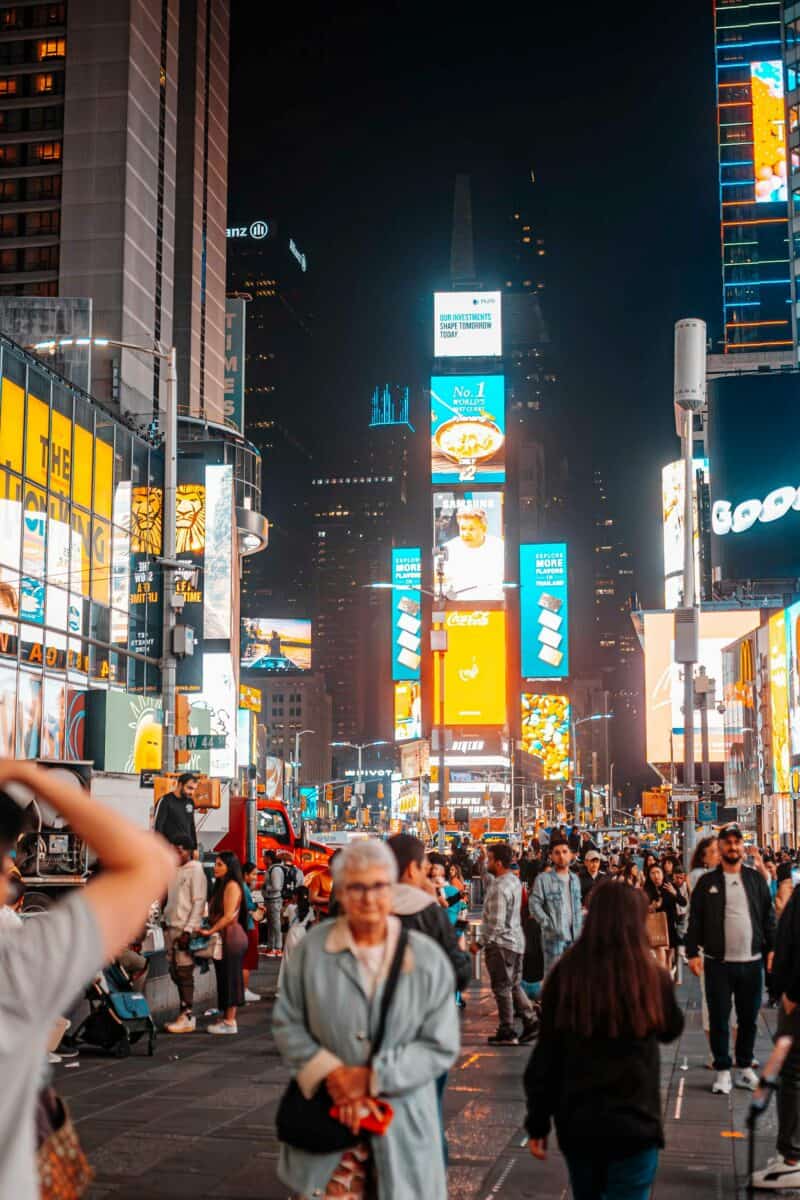 crowded city street travel fatigue