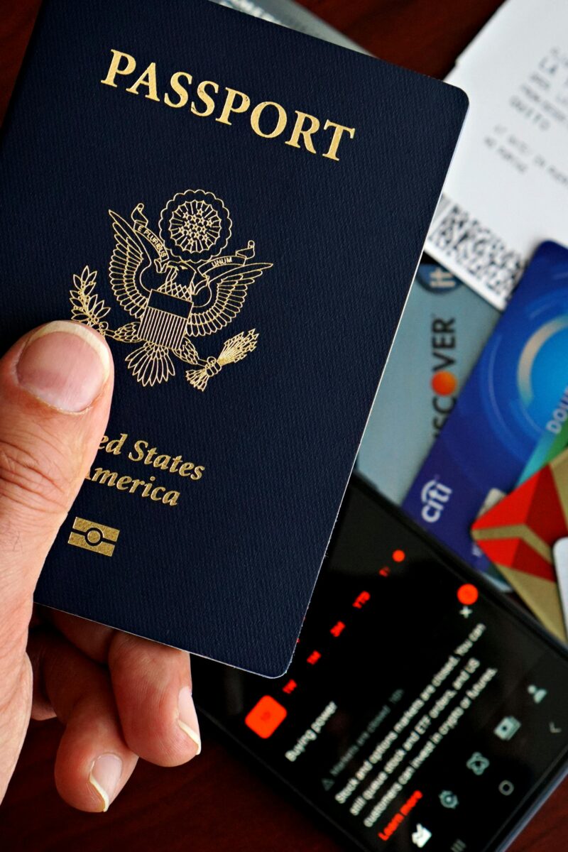 US Passport and Travel Essentials Arrangement