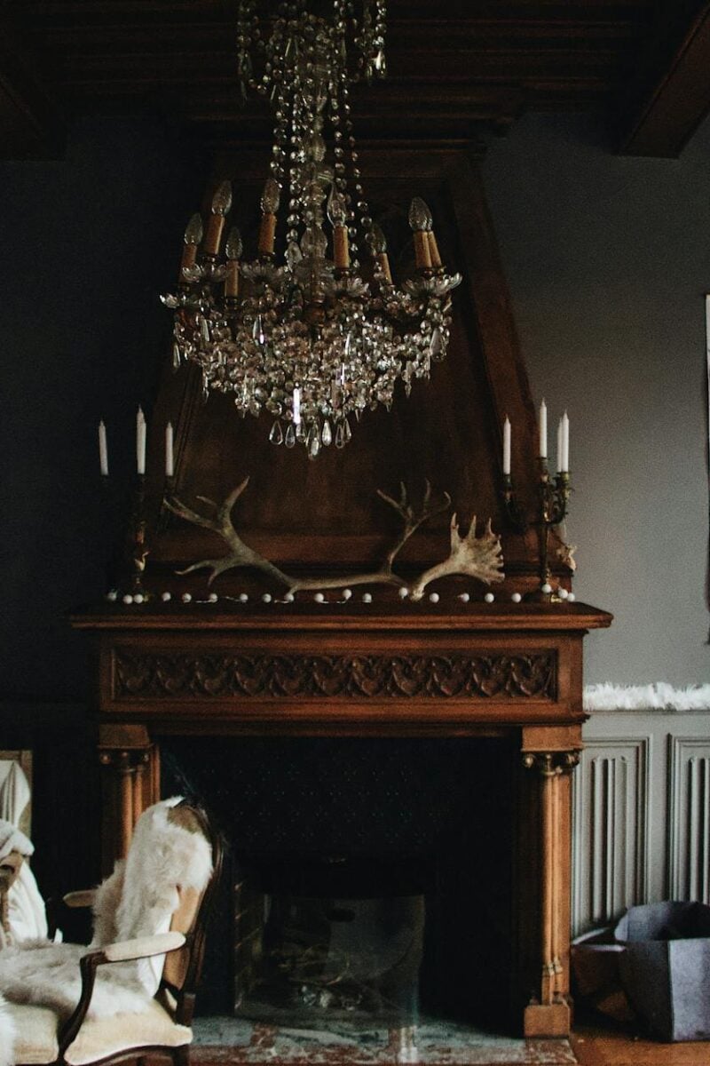 living room with furnitures