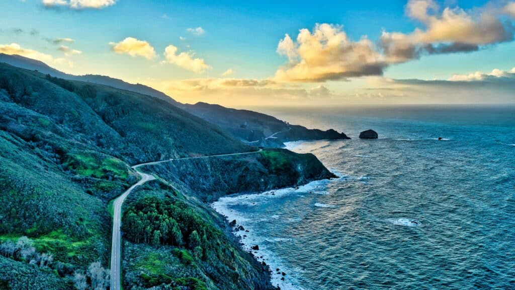 California State Route 1 Through Big Sur