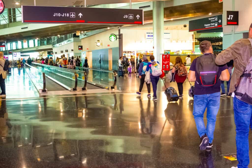 Southwest Florida International Airport terminal interior