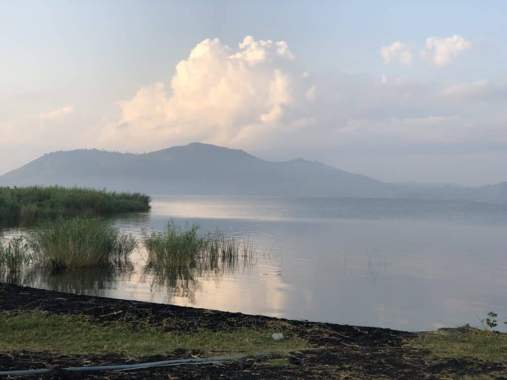 Lake Kivu, Rwanda and the DRC