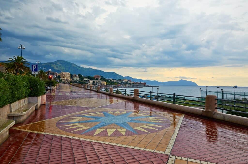 A Zodiac Ring In Concrete And Bronze
