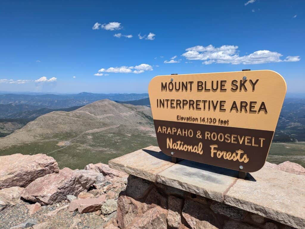 Mount Blue Sky Scenic Byway, Colorado (CO-5)