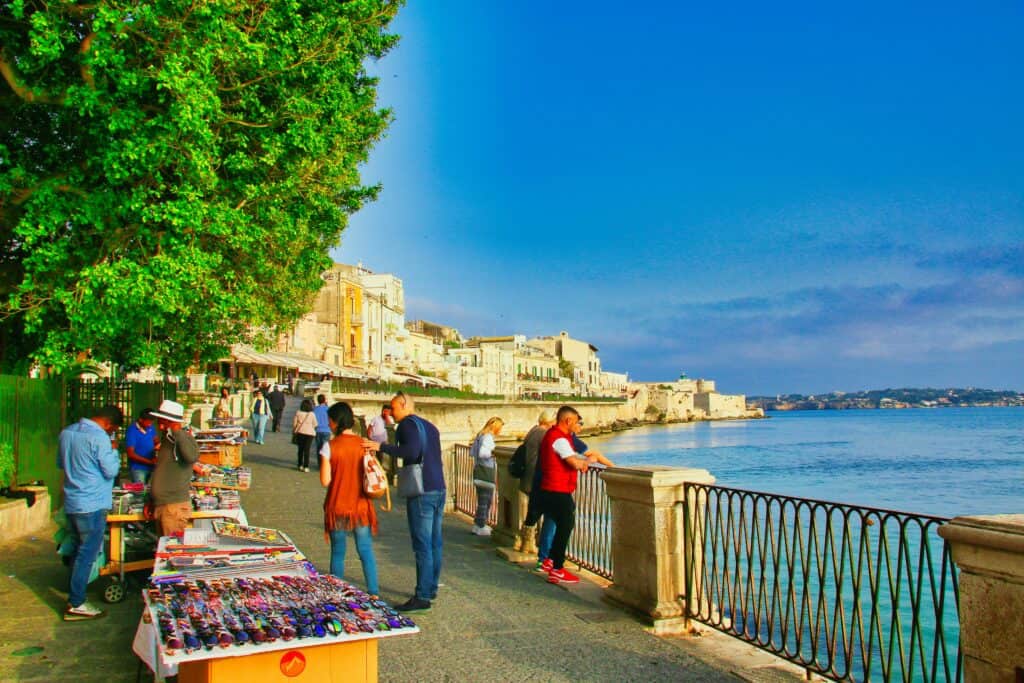 Ortigia island streets