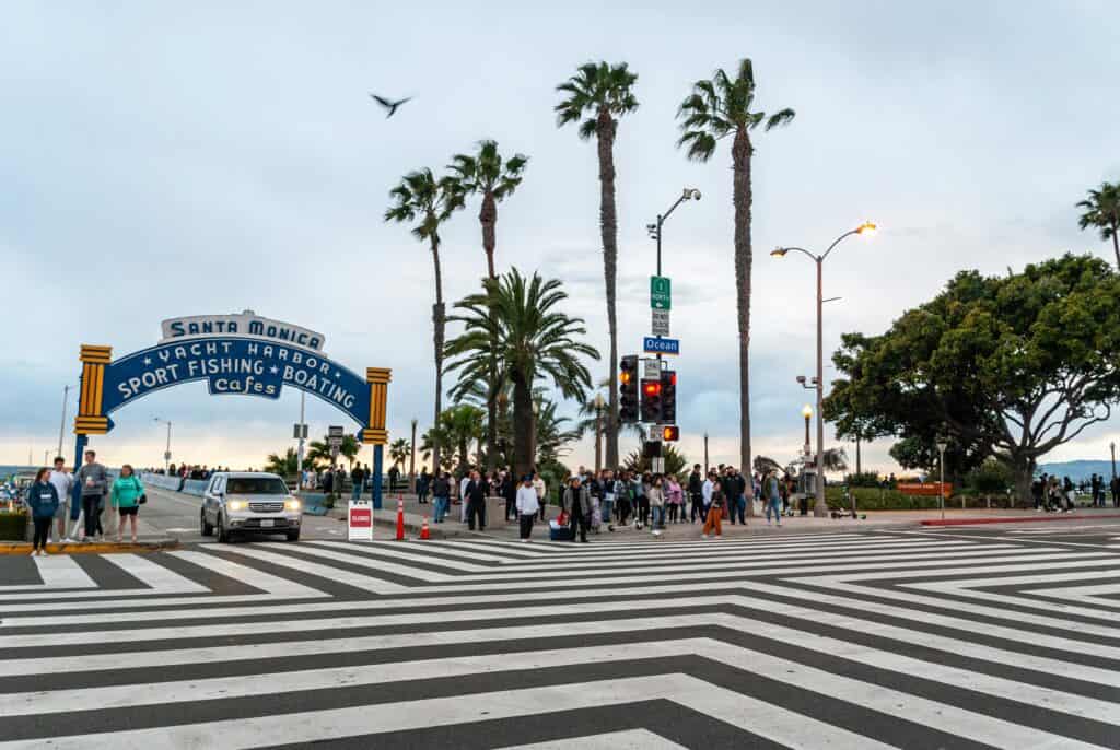 Santa Monica Pier Route 66 End, California