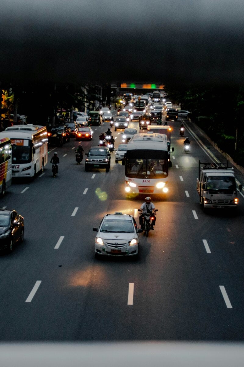 Manila traffic congestion daily life