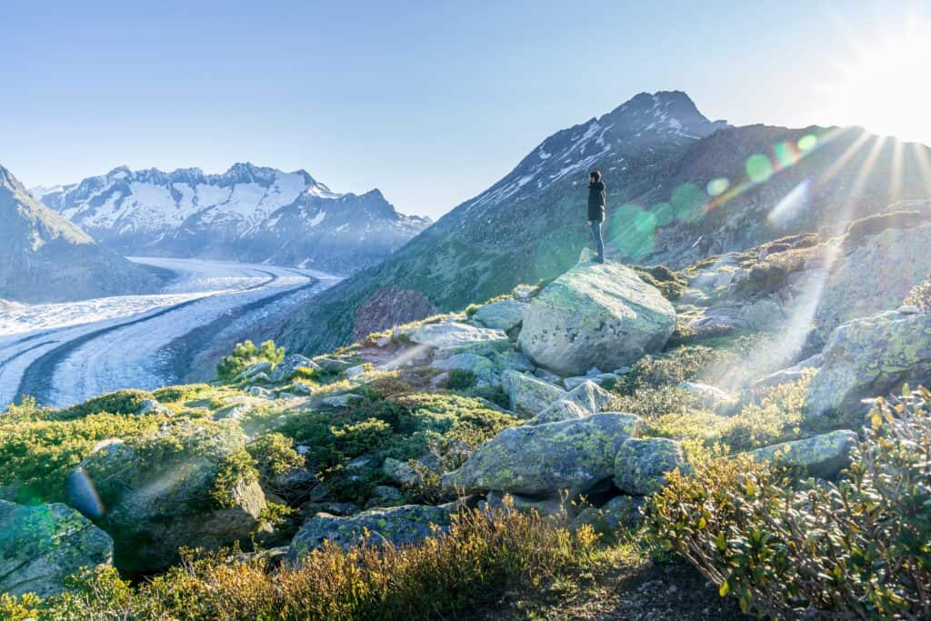 Swiss Alps Jungfrau-Aletsch, Switzerland