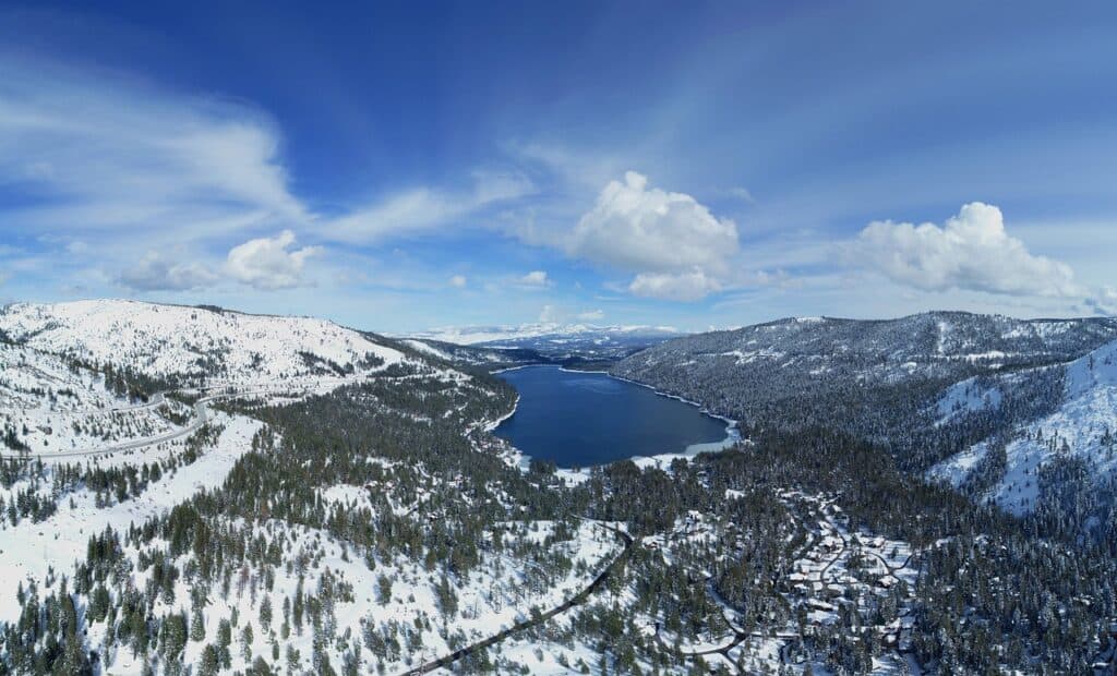 Interstate 80 Over Donner Pass, California