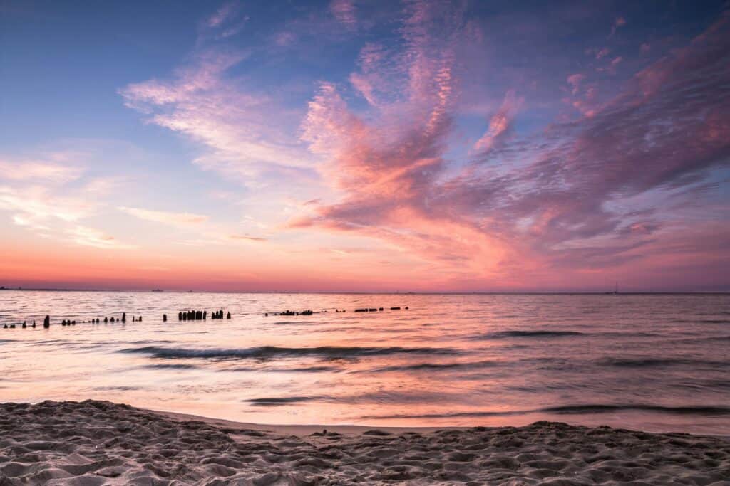 Baltic Sea seabed sonar