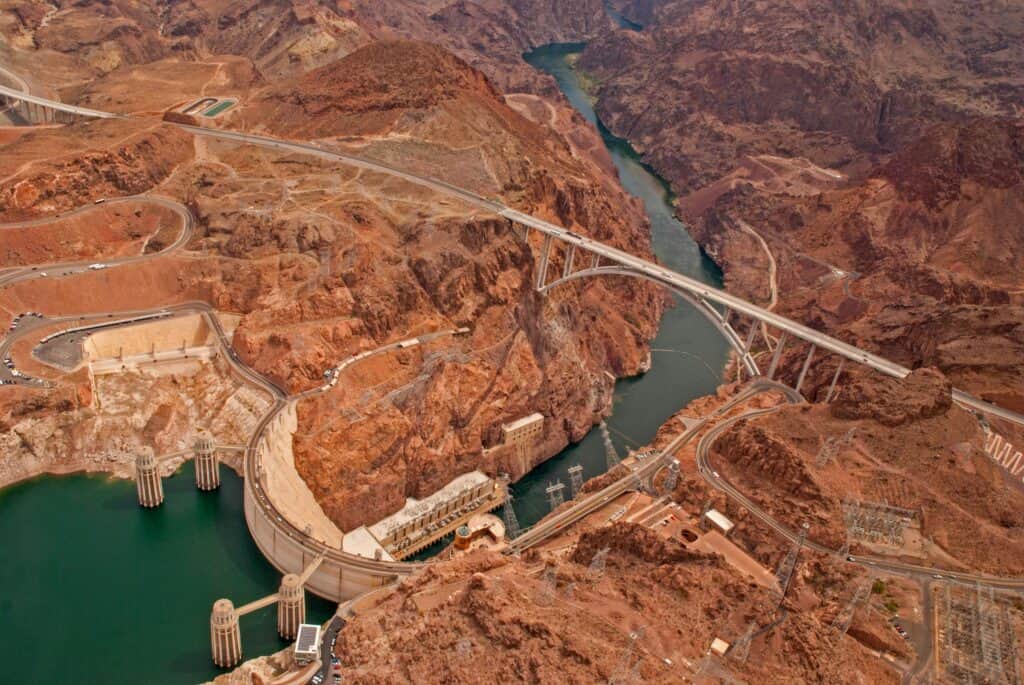 “Hoover Dam Monument Plaza Nevada”