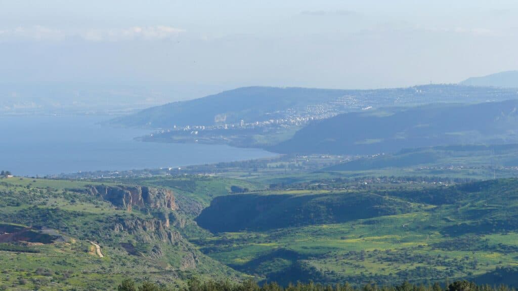 Lower Galilee hills landscape