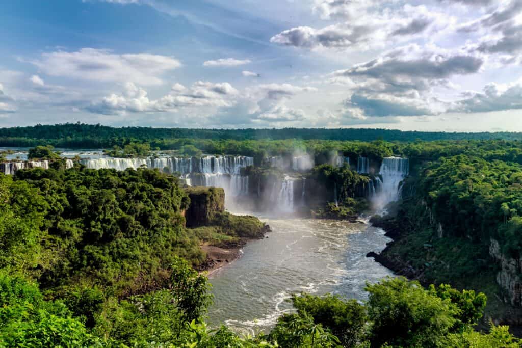 Iguaçu Falls, Brazil And Argentina