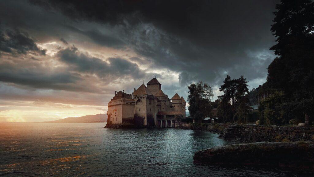 Lake Geneva, Switzerland And France