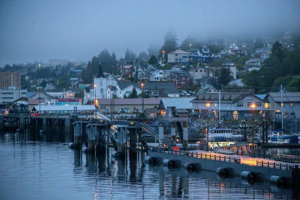 Southeast Alaska harbor