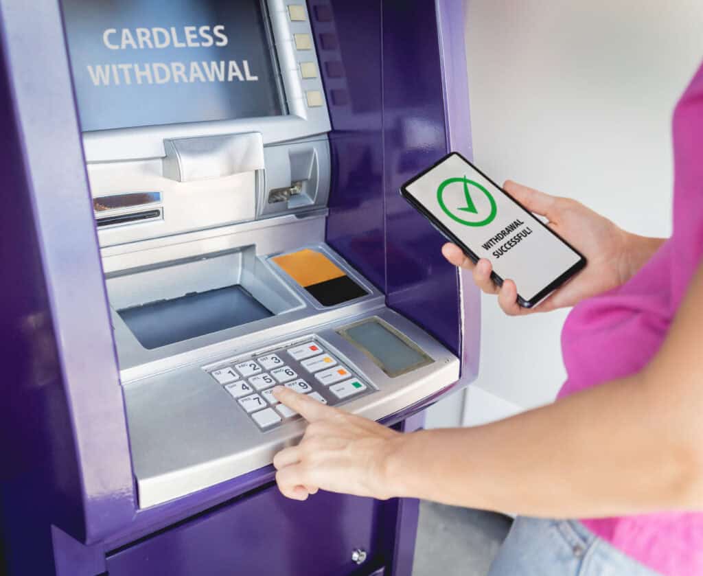 Checking Balances At Foreign ATMs Instead Of In An App