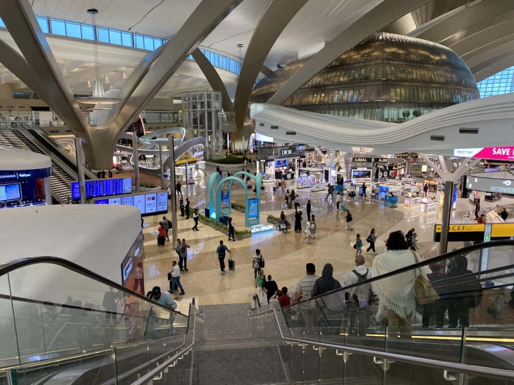 Abu Dhabi airport security delays