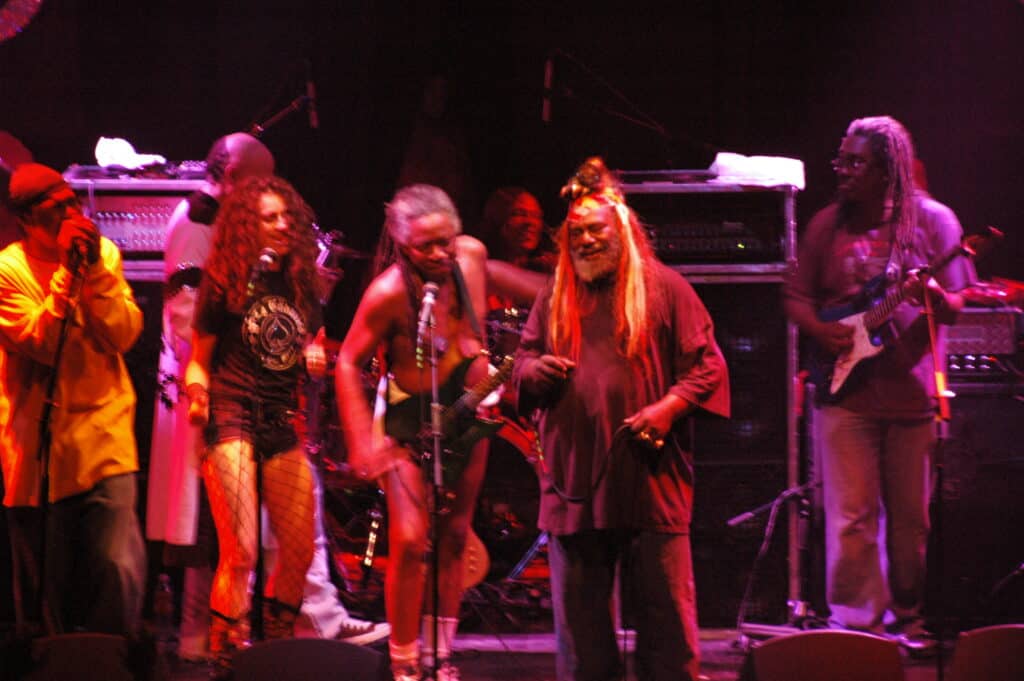 Funkadelic band psychedelic stage show