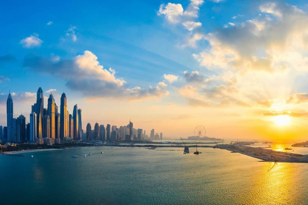 Dubai skyline skyline modern cityscape