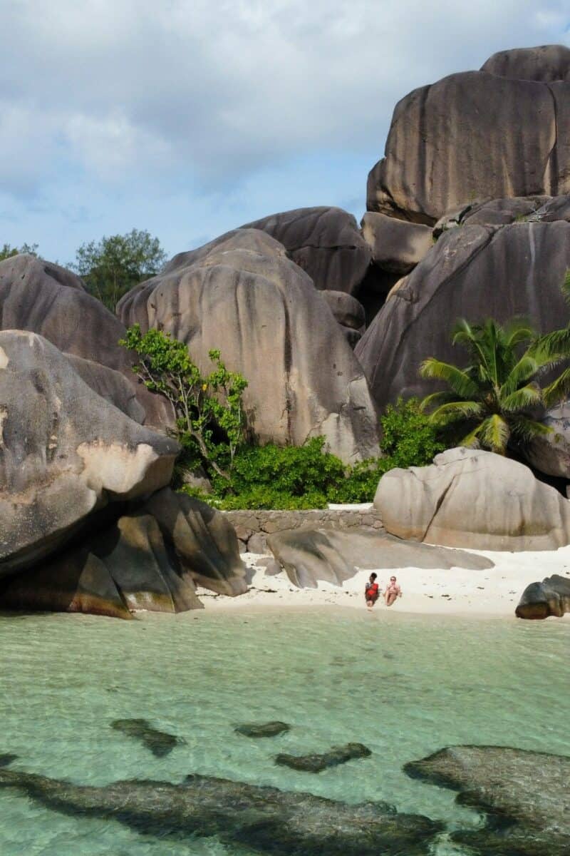 Seychelles Anse Source d'Argent granite boulders beach