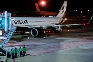 airplane refueling airport truck