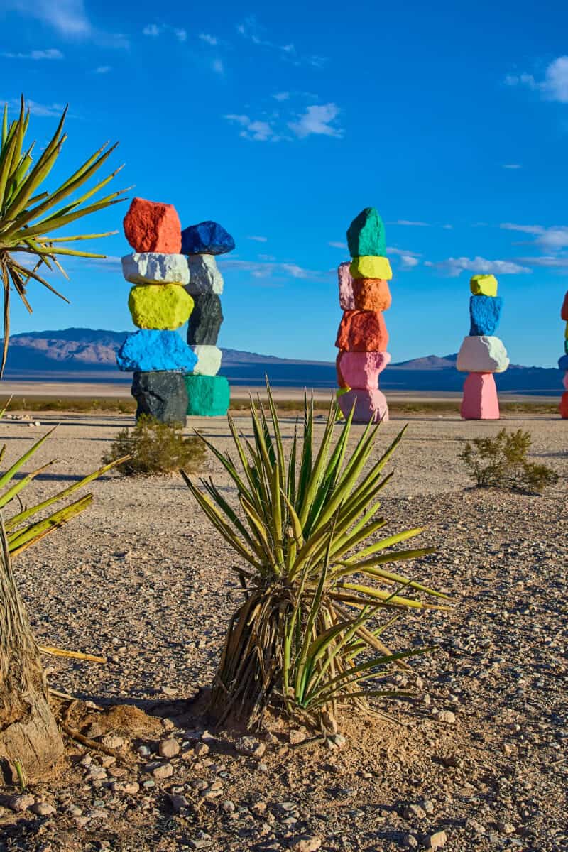 Seven Magic Mountains Brings Color To The Desert