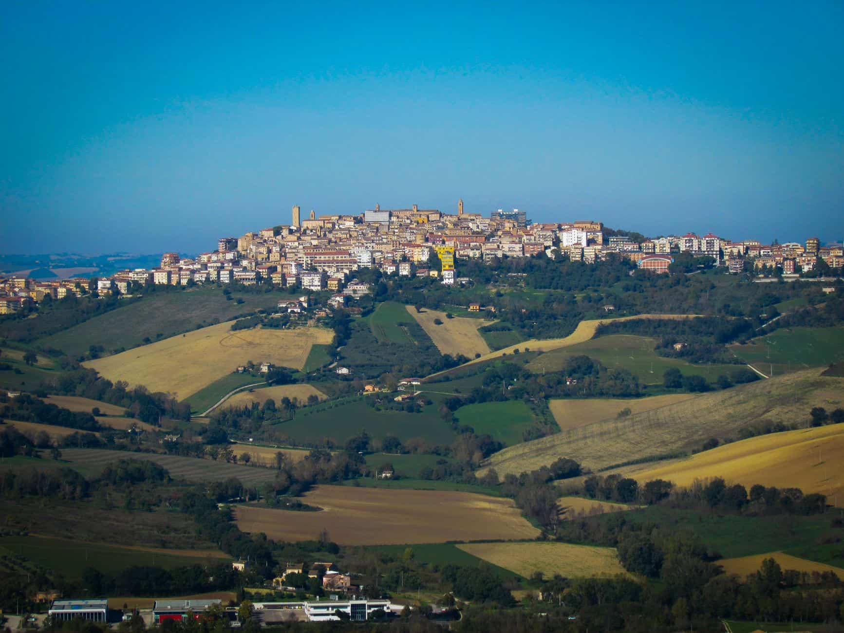 Italian countryside village