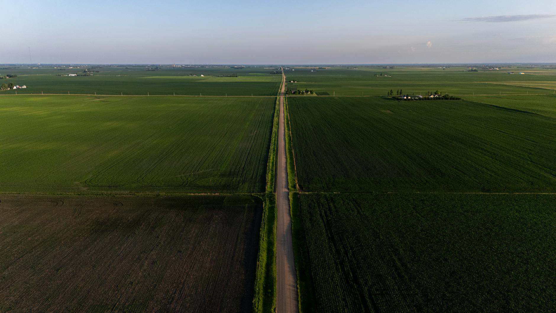 midwest flat landscape