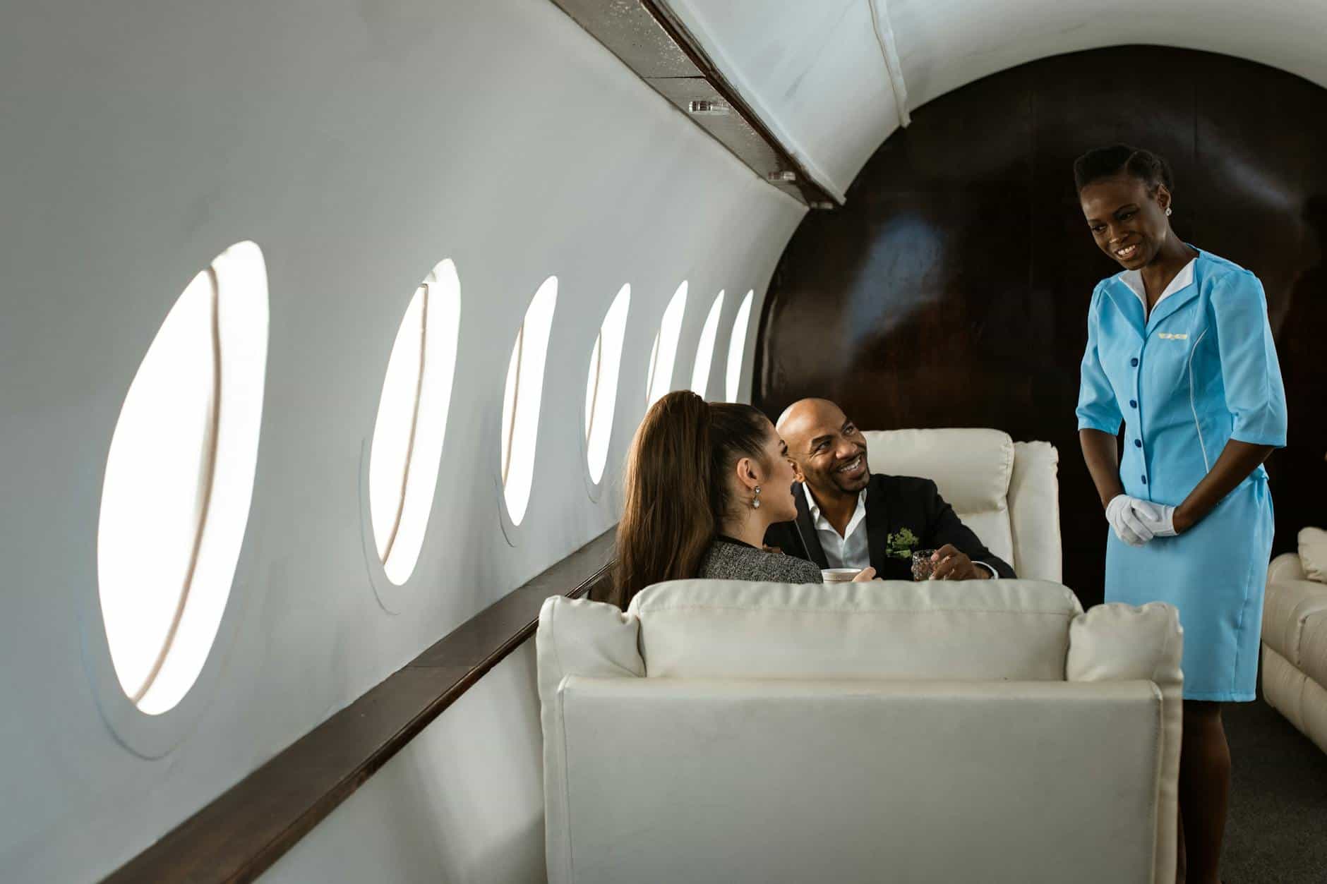 luxury airline flatbed suite