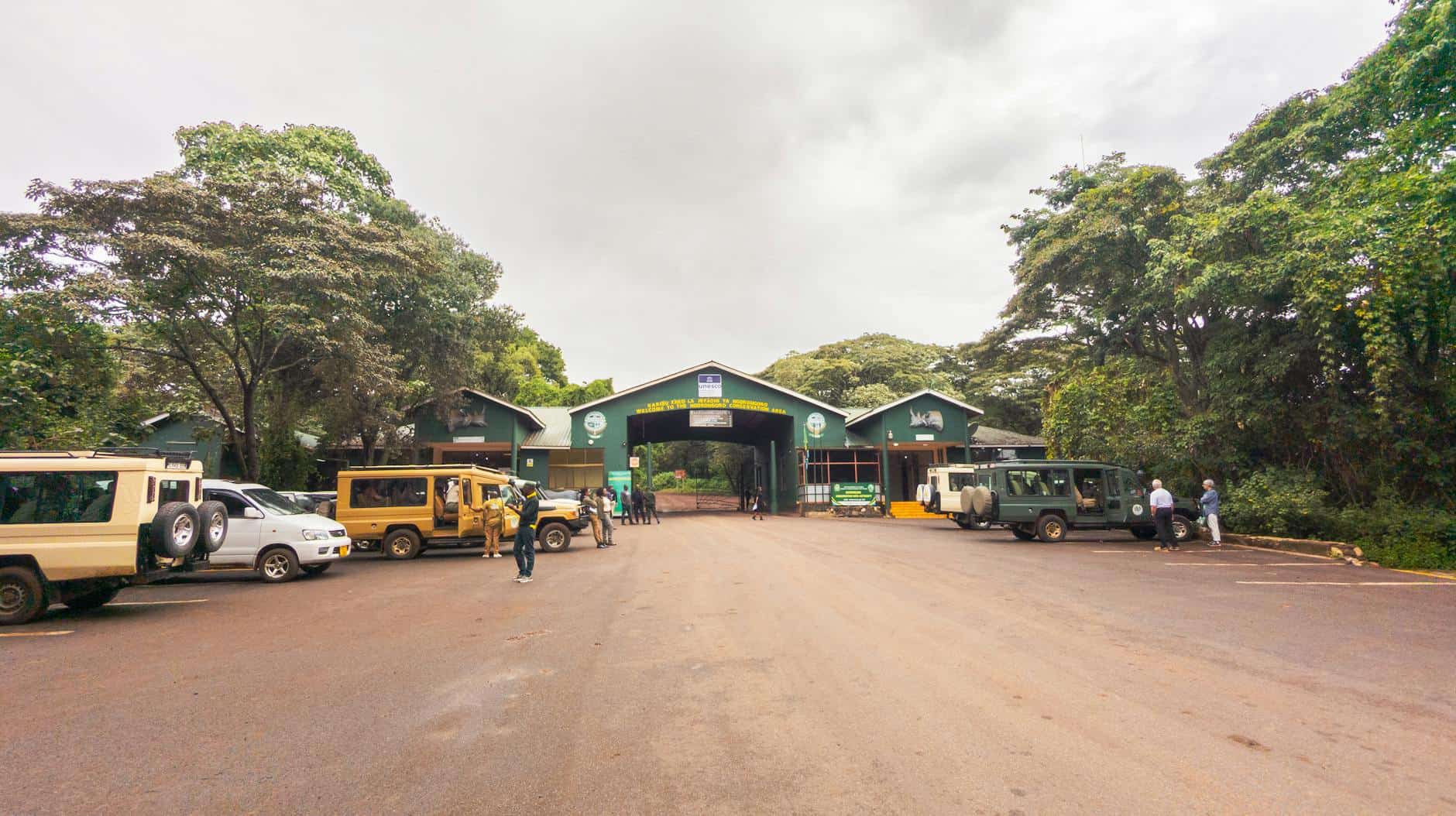 national park reservation entrance