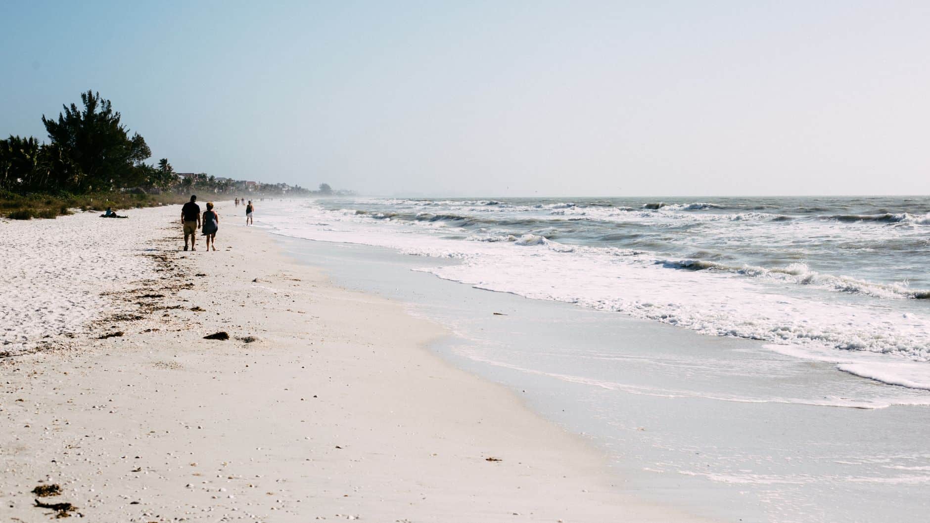 quiet Florida beach