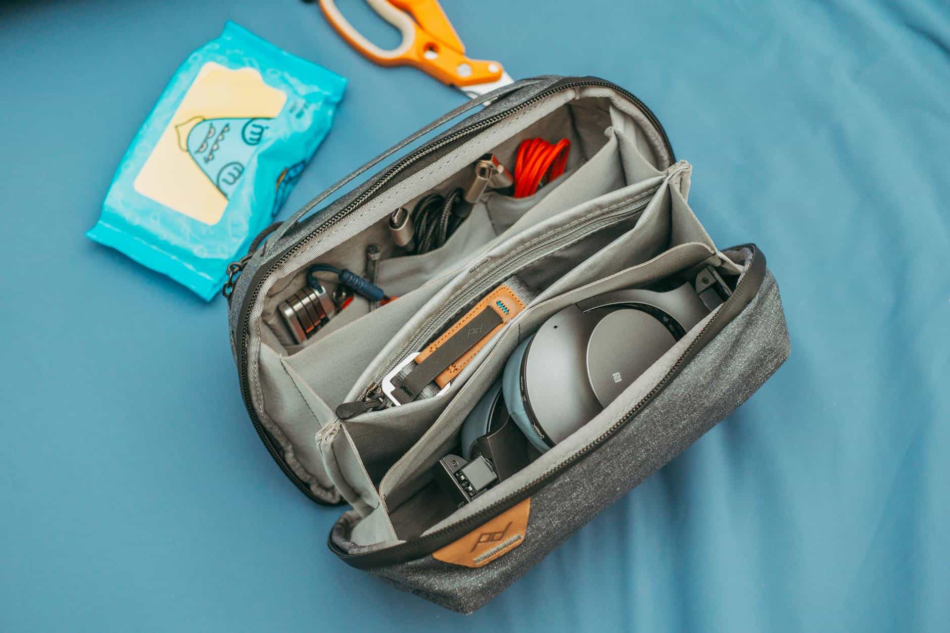 travel electronics organizer