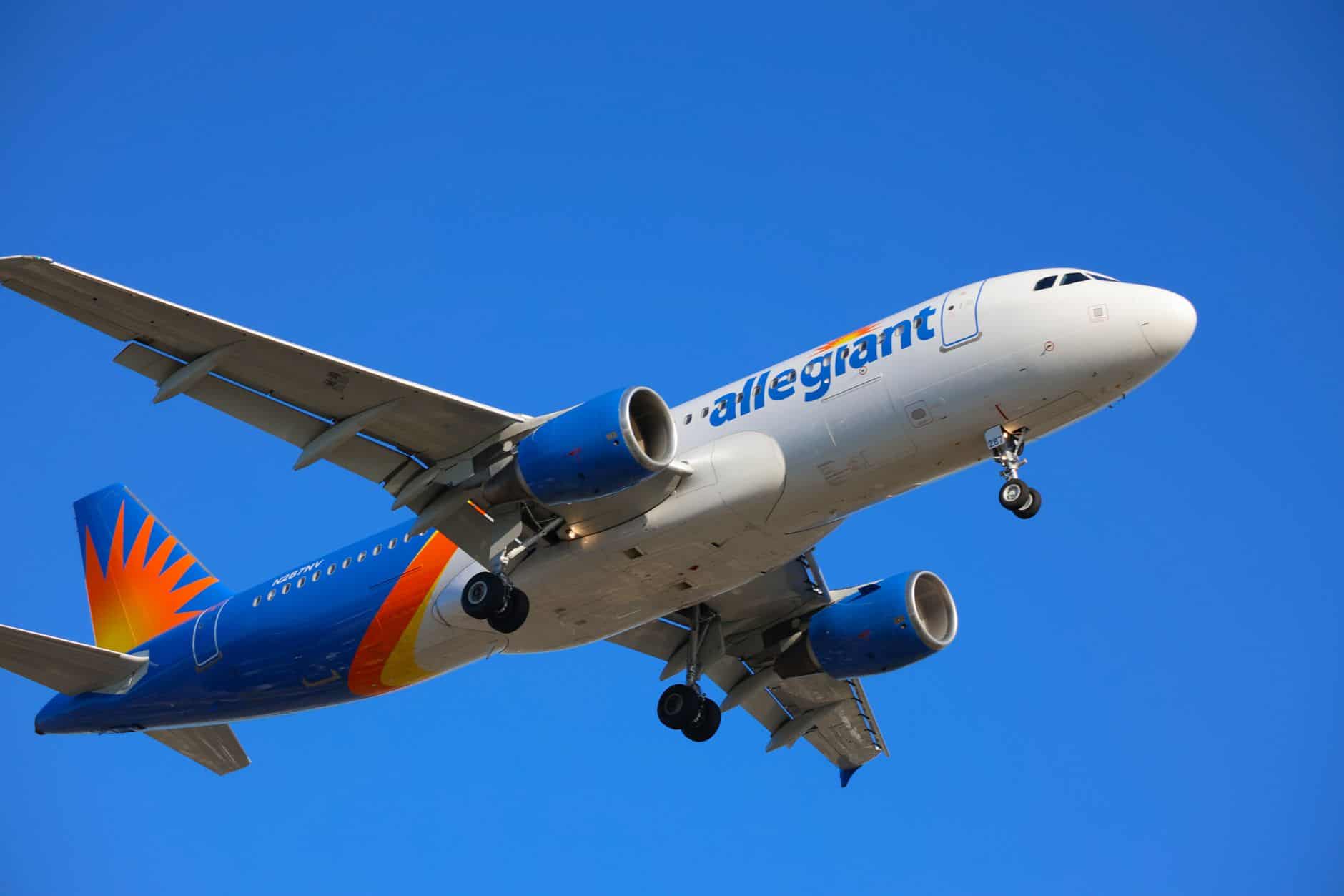 allegiant air plane