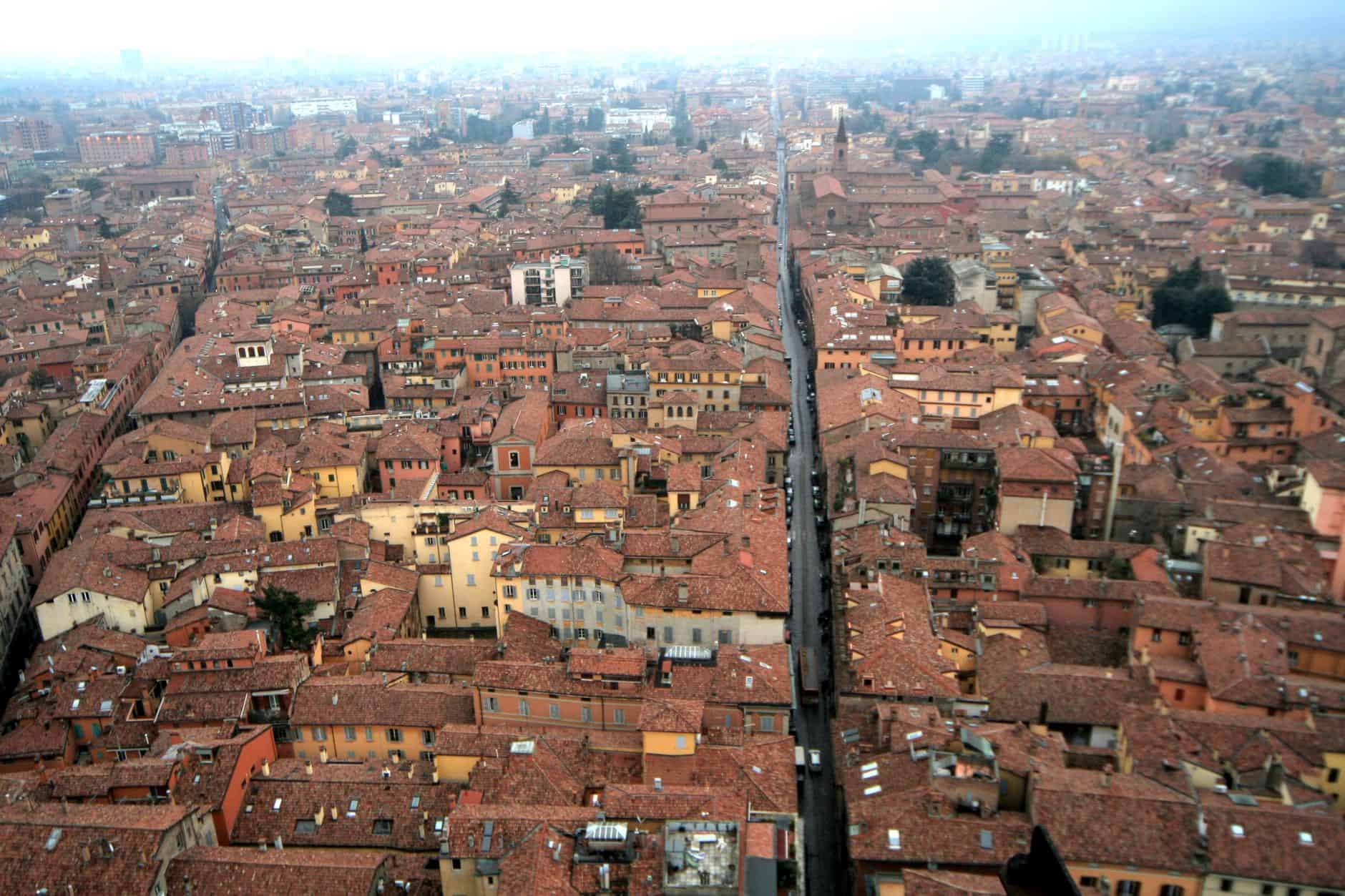 bologna italy old town