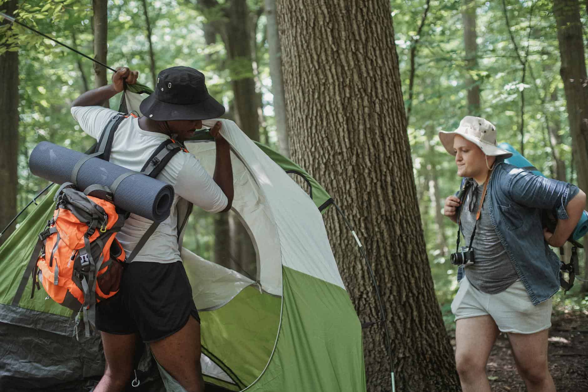 festival camping travel gear