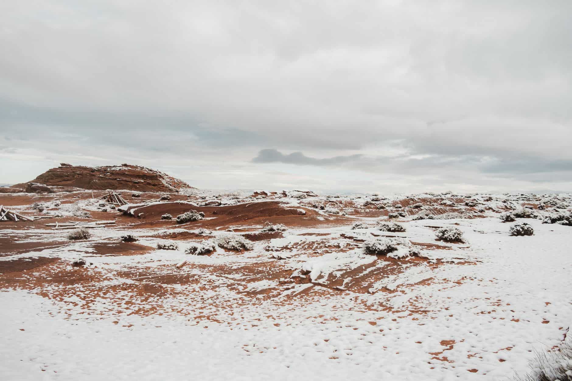 desert winter Arizona warm