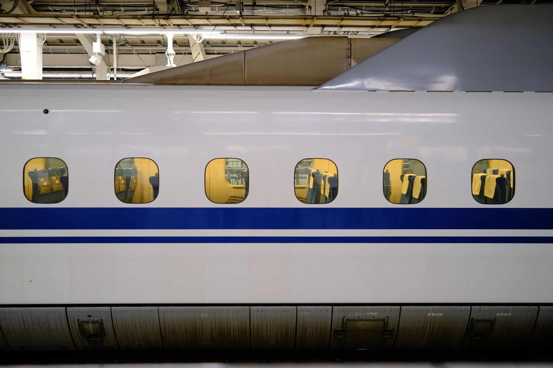 Japan bullet train shinkansen