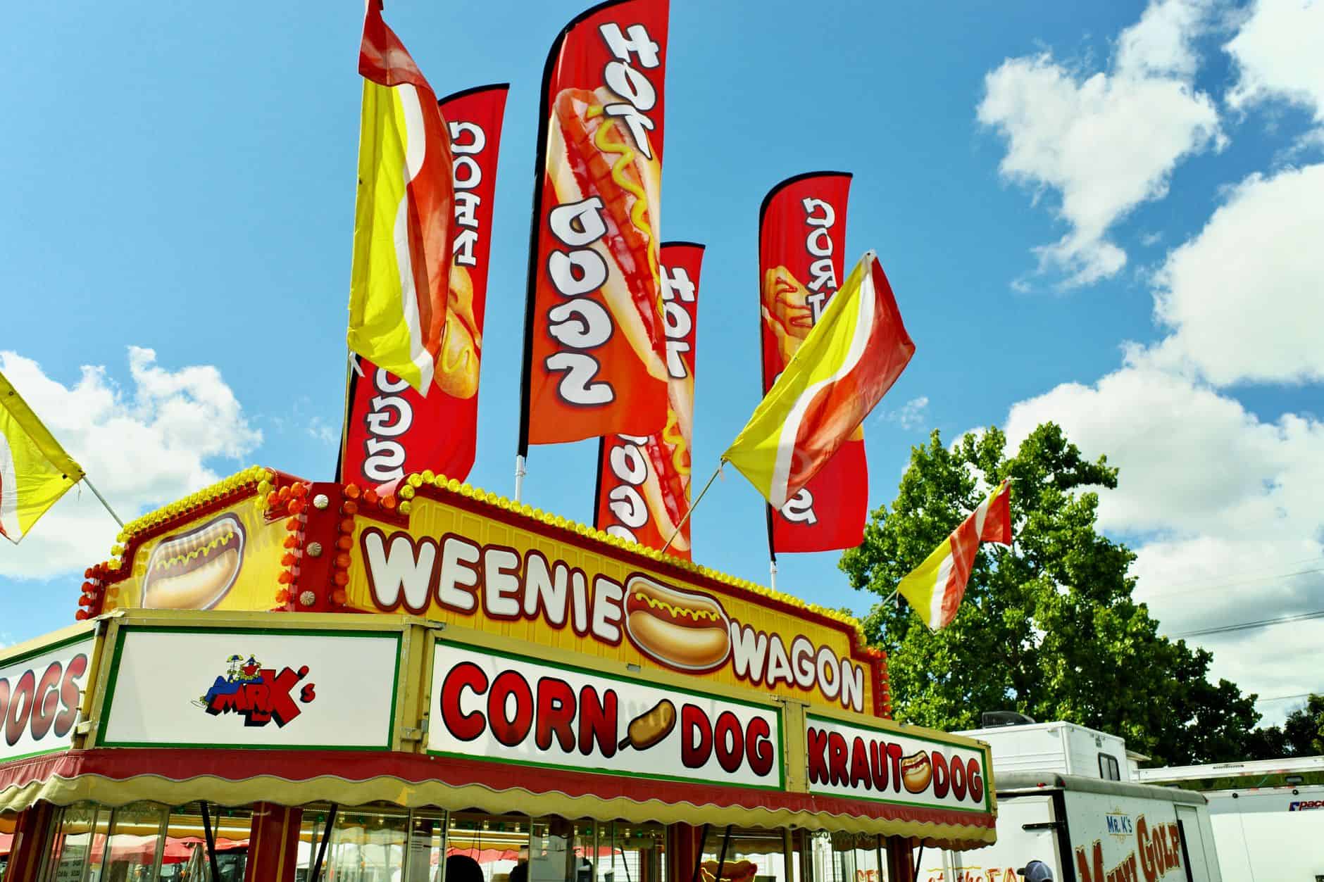 Minnesota state fair food booth