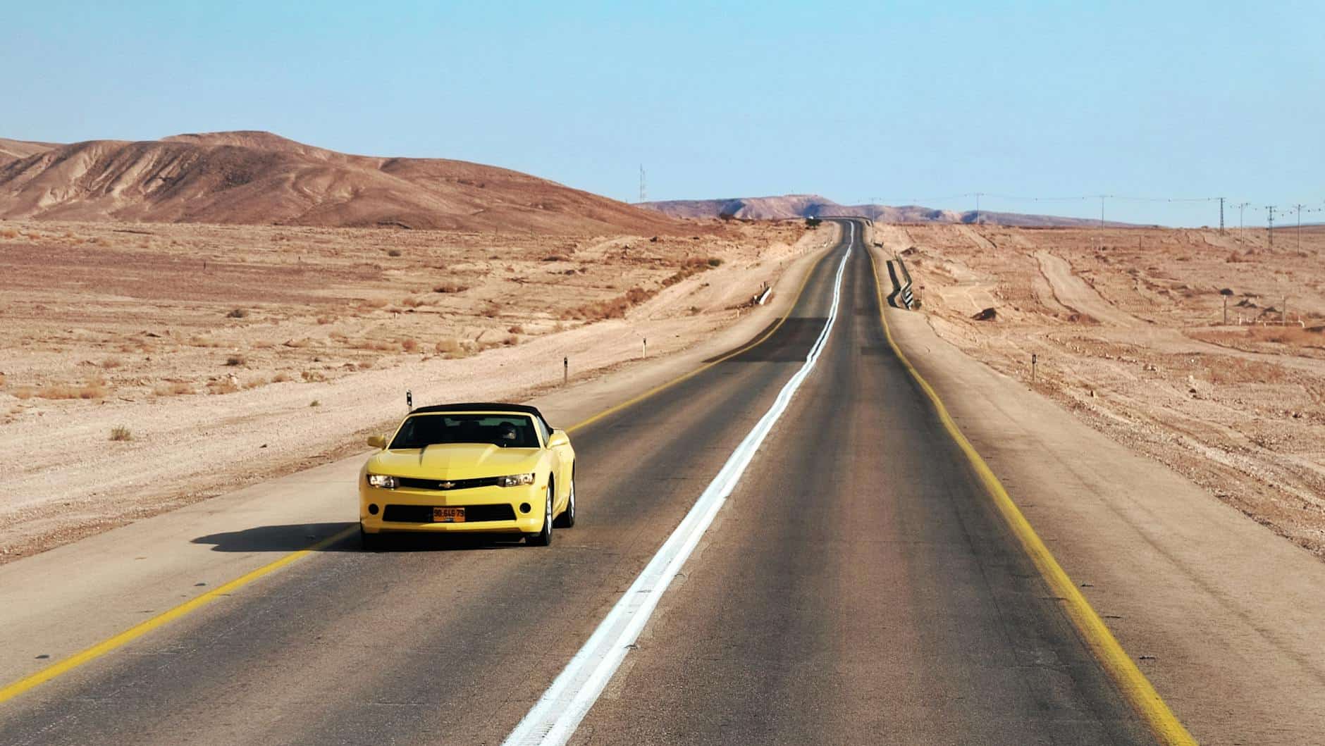highway desert driving