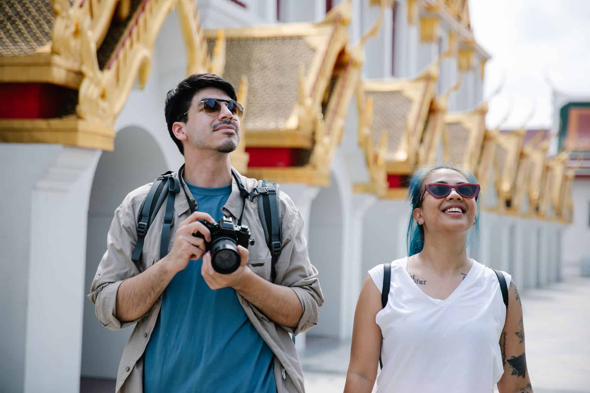 tourist photography camera
