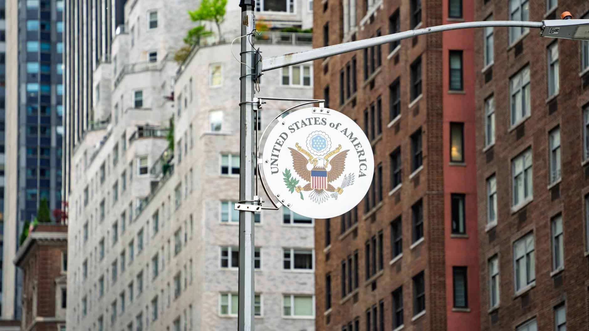 US embassy building
