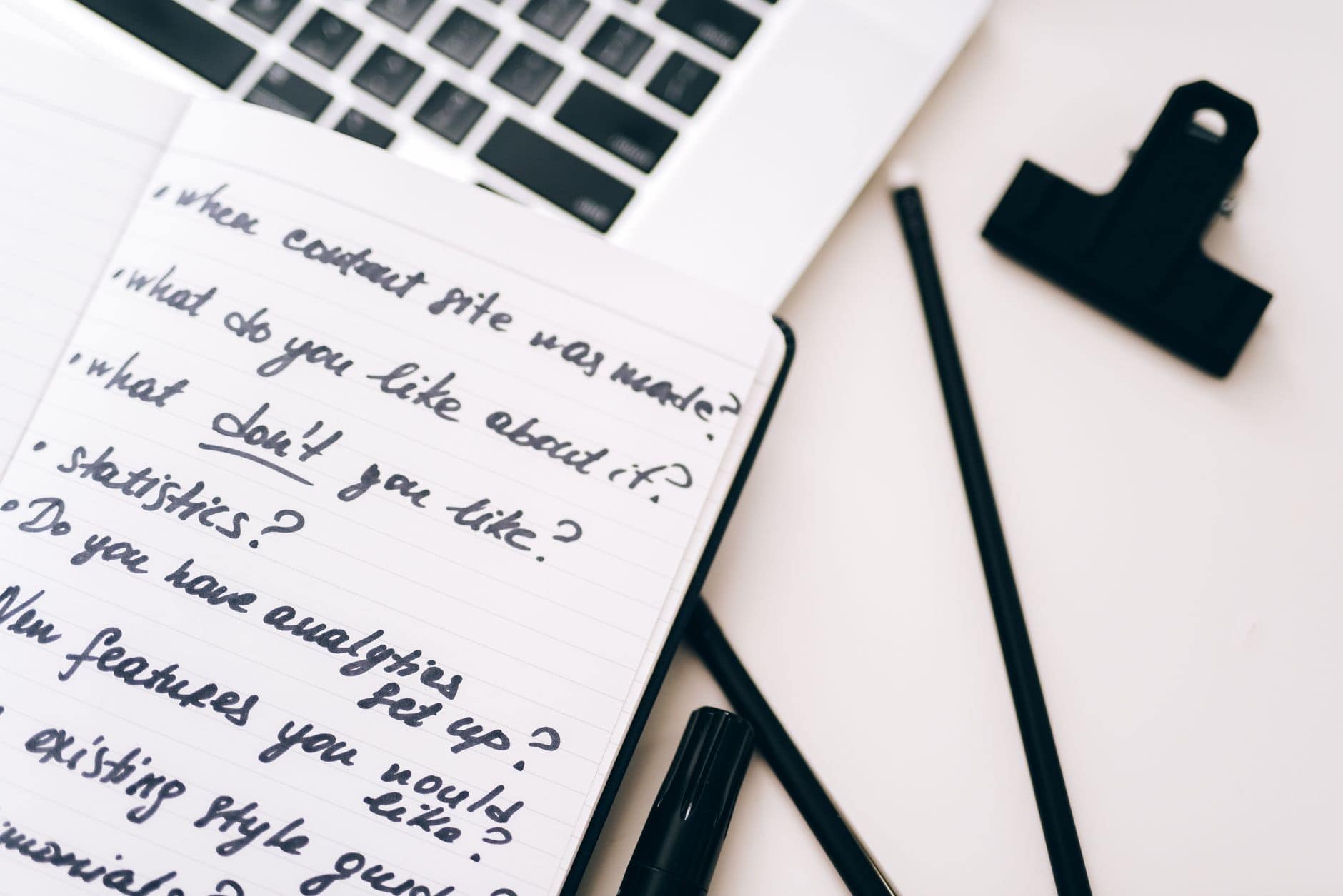 content creation work desk
