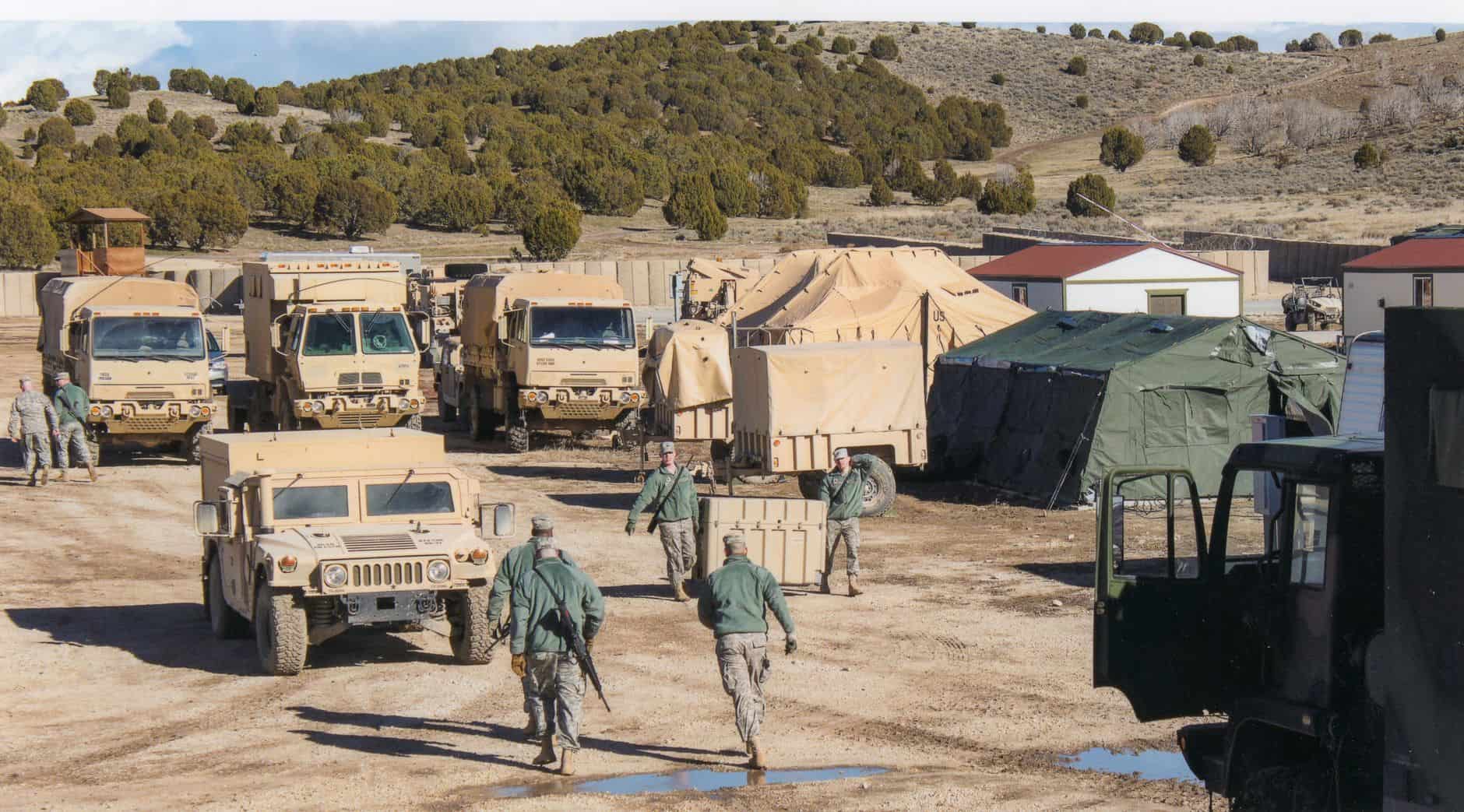 military base town