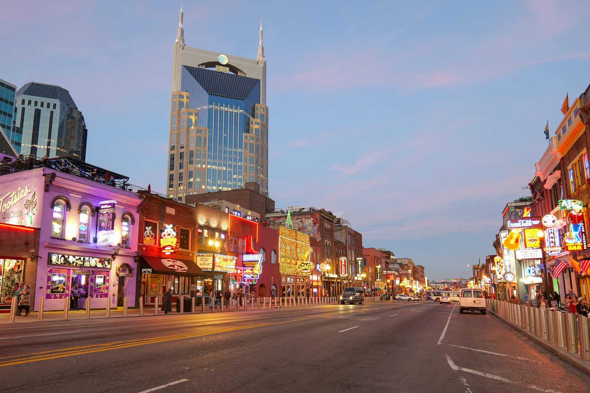 Nashville Broadway tourism