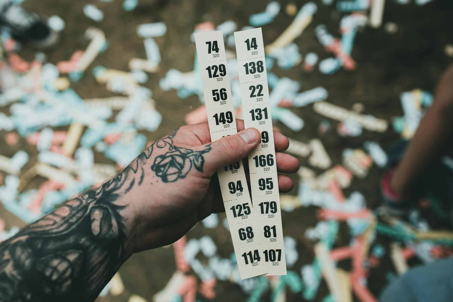 vintage ticket stub price
