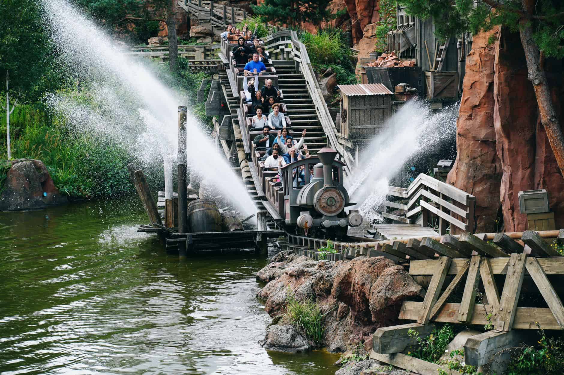 old Disney attraction ride closed