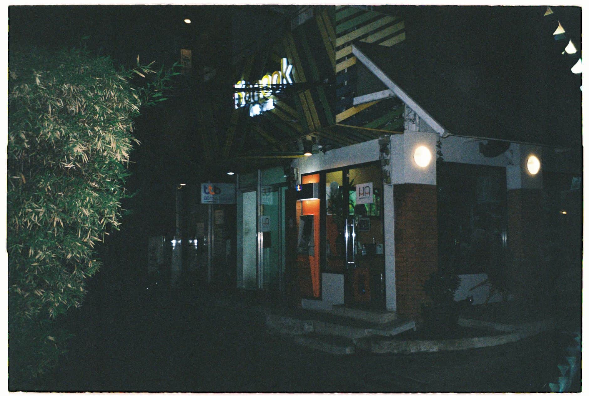 atm city street night travel